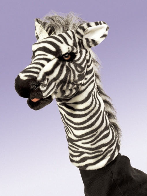 Folkmanis Zebra Stage Puppet