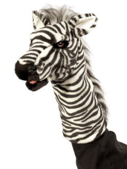 Folkmanis Zebra Stage Puppet