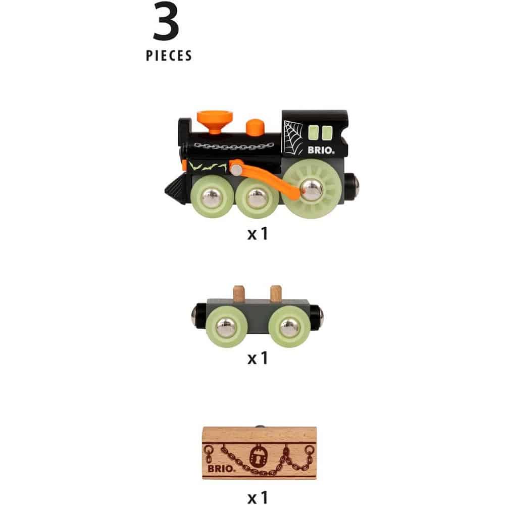 Ghost Train Glow in the Dark 3 Pieces