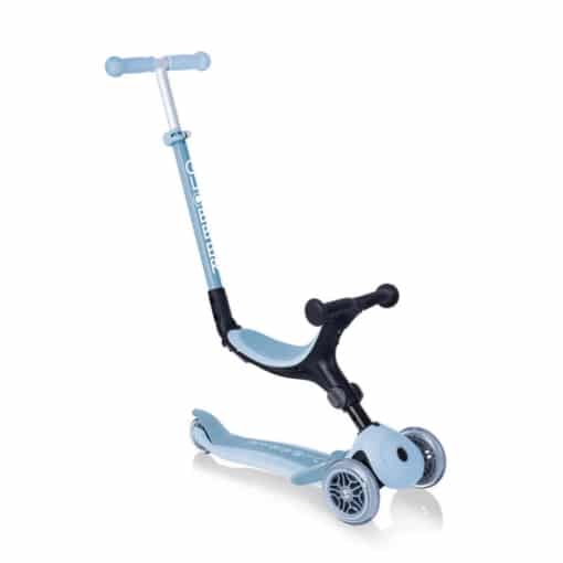 Globber Ecologic Go Up Foldable Plus Convertible Scooter - Blueberry