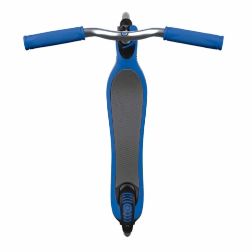 Globber Flow 125 Lights 2 Wheel Scooter Black Blue - Image 2