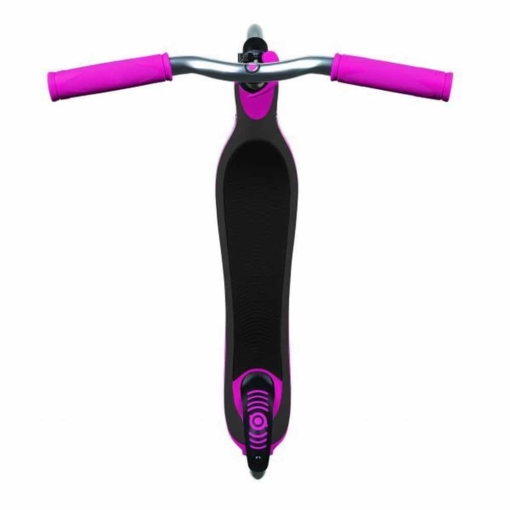 Globber Flow 125 Lights Scooter Ruby Grey - Image 3