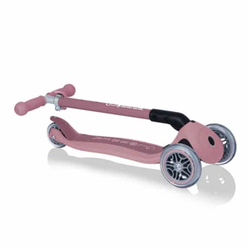 Globber Globber Ecologic Go Up Fold Plus Convertible Scooter - Berry