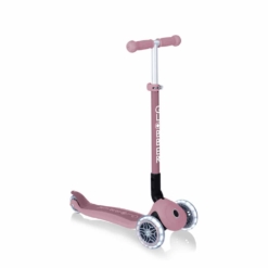 Globber Globber Ecologic Primo Foldable Scooter with Lights - Berry