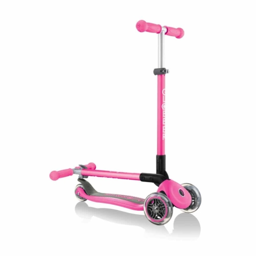 Globber Primo Foldable with Anodized T-bar Deep Pink - Image 4