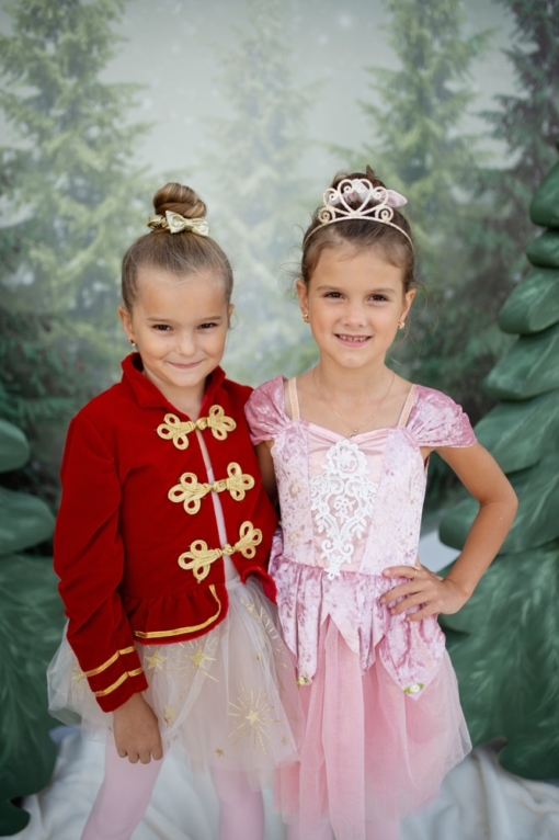 Great Pretenders Dusty Rose Holiday Ballerina Dress - Size 5-6
