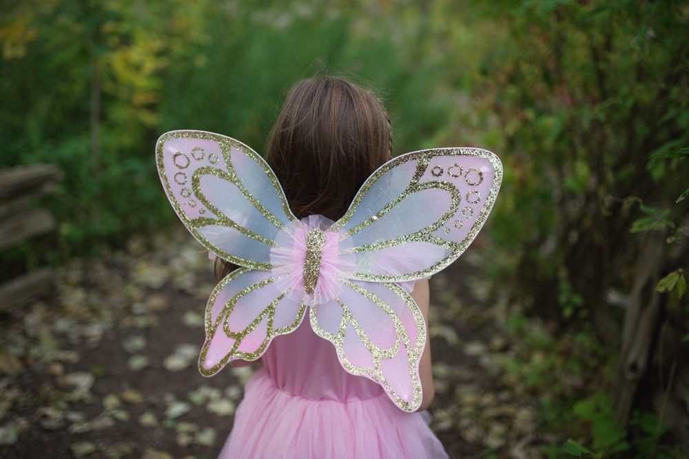 Great Pretenders Gold Sequins Butterfly Dress with Wings Great Pretenders Gold Sequins Butterfly Dress with Wings