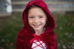 Great Pretenders Little Red Riding Hood Cape - Size 5-6