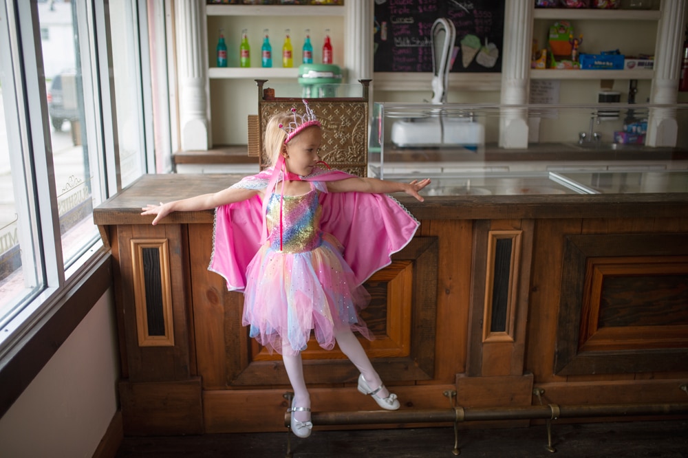 Great Pretenders Rainbow Fairy Dress with Wings  Size 3-4  Jadrem Toys