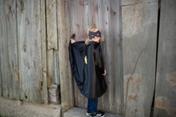 Great Pretenders Reversible Spider & Bat Cape with Mask - Size 4-6
