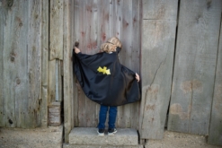 Great Pretenders Reversible Spider & Bat Cape with Mask - Size 4-6