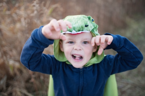 Great Pretenders T-Rex Hooded Cape - Size 4-5