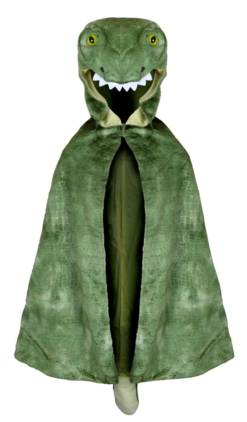 Great Pretenders T-Rex Hooded Cape - Size 4-5
