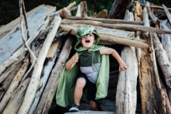 Great Pretenders T-Rex Hooded Cape - Size 4-5