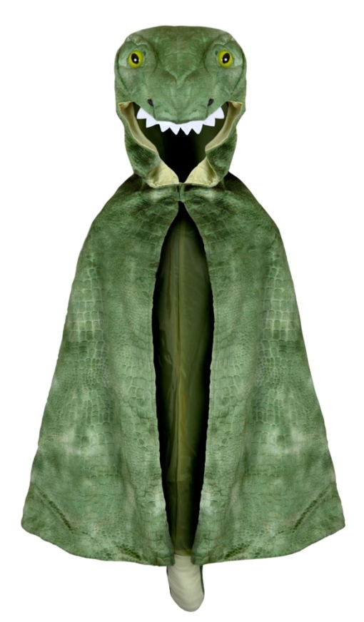 Great Pretenders T-Rex Hooded Cape - Size 4-5