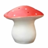 Heico Nightlight Lamp Large Mushroom Red