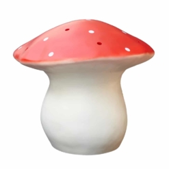 Heico Nightlight Lamp Large Mushroom Red