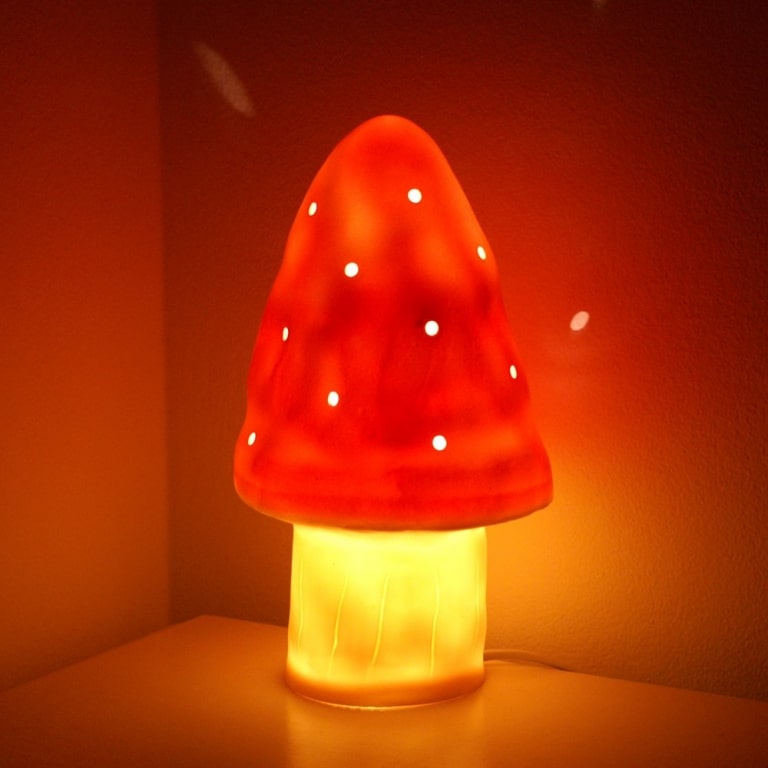 Heico by Egmont Nightlight Small Red Mushroom Lamp Jadrem Toys