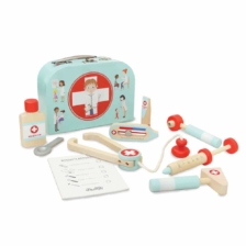 Doctors Playset Lelin Wooden Doctors Set Lelin Doctors Set