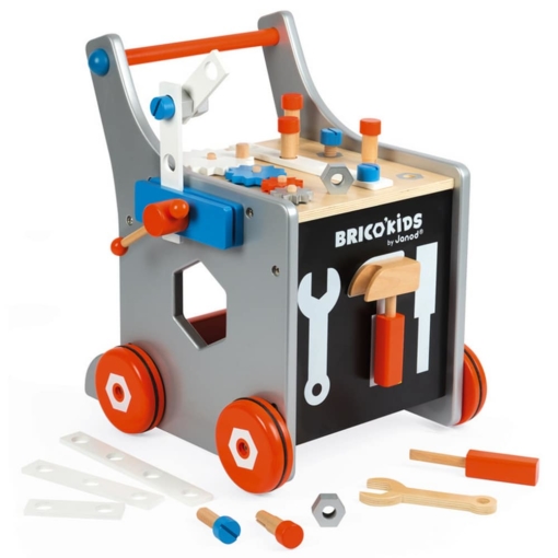 Janod BricoKids DIY Magnetic Trolley - Image 6