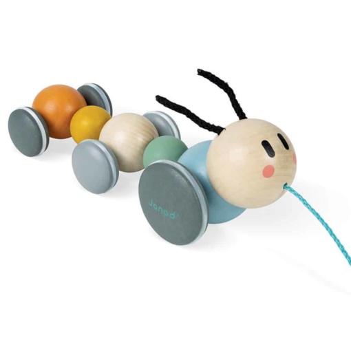 Janod Cocoon Caterpillar Pull Along