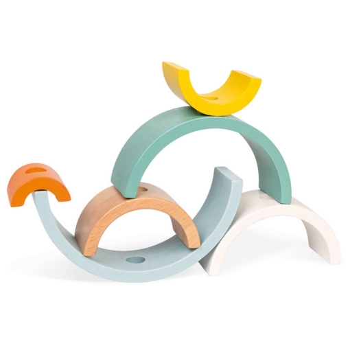 Janod Cocoon Rainbow Turtle - Image 2
