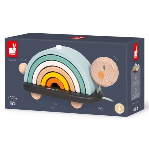 Janod Cocoon Rainbow Turtle - Image 3