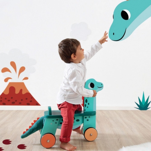 Janod Dino Ride On Portosaurus