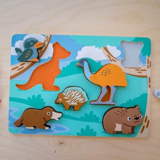 Kiddie Connect Australian Animal Puzzle, Australian wildlife puzzle