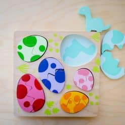 Kiddie Connect Egg and Dino Puzzle