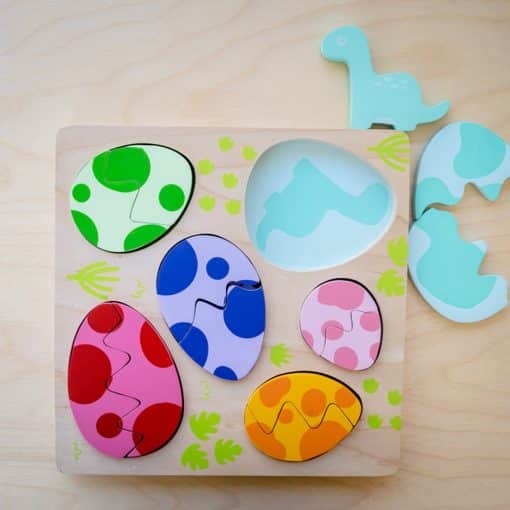 Kiddie Connect Egg and Dino Puzzle