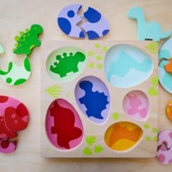 Kiddie Connect Egg and Dino Puzzle