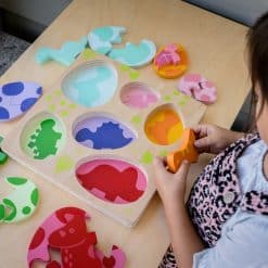 Kiddie Connect Egg and Dino Puzzle