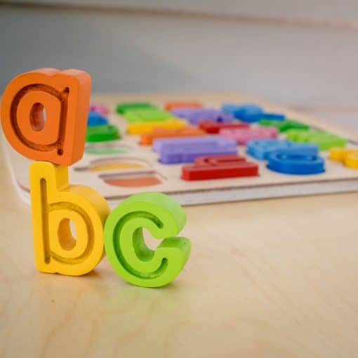 Kiddie Connect  Lowercase abc Trace Puzzle