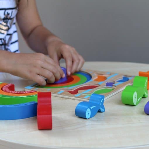 Kiddie Connect Rainbow Fish Puzzle