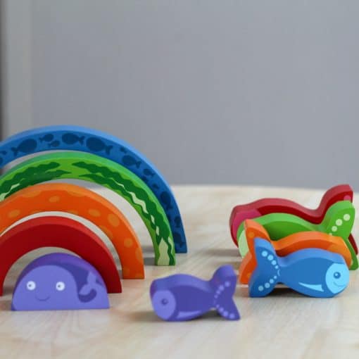 Kiddie Connect Rainbow Fish Puzzle
