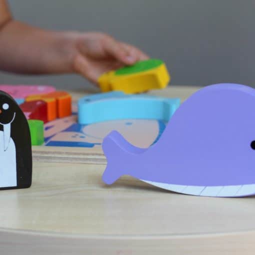 Kiddie Connect Sea Creatures Chunky Puzzle