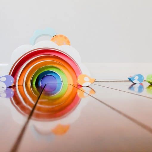 Kiddie Connect Sun and Rainbow Puzzle