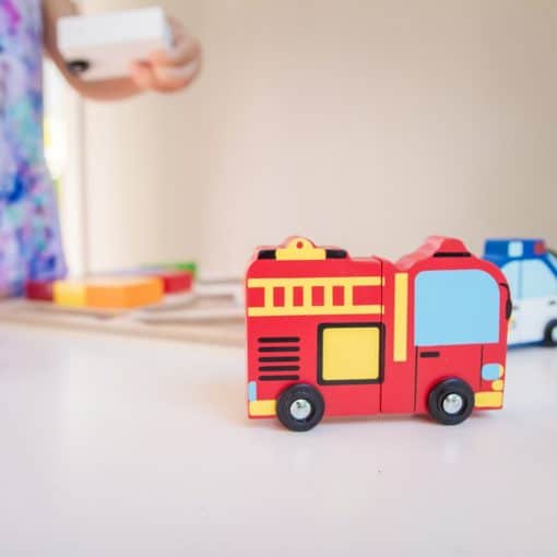 Kiddie Connect Vehicle Puzzle with Magnets