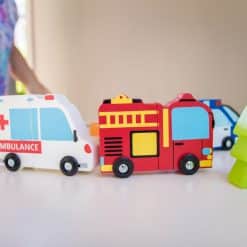 Kiddie Connect Vehicle Puzzle with Magnets