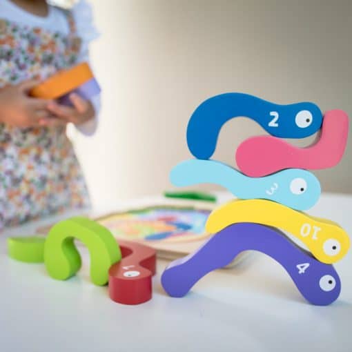 Kiddie Connect Worm Puzzle