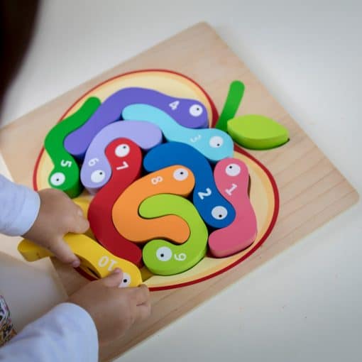 Kiddie Connect Worm Puzzle
