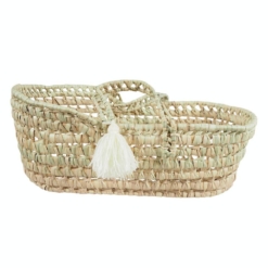 Kikadu Palm Leaves Doll Carry Basket