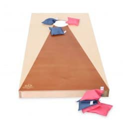 Kinderfeets Cornhole, wooden cornhole game