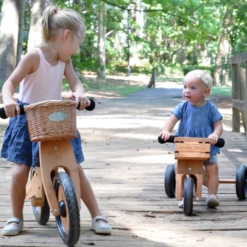 Kinderfeets Tiny Tot Bamboo Balance Bike Trike and Balance Bike