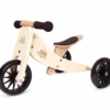 Kinderfeets Tiny Tot Trike 2  in 1 Balance Bike Cream