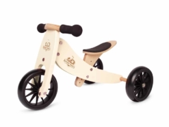 Kinderfeets Tiny Tot Trike 2  in 1 Balance Bike Cream
