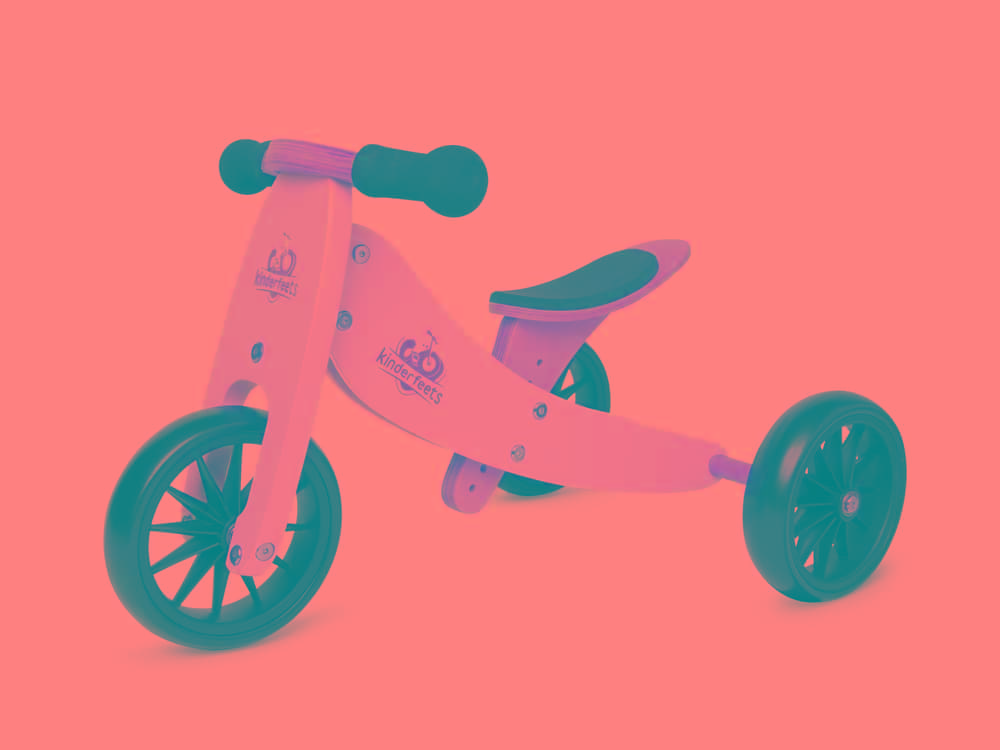 Trike that converts cheap to balance bike