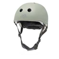 Kinderfeets Toddler Bike Helmet Matte Silver Sage