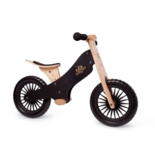 Kinderfeets Wooden Balance Bike Black